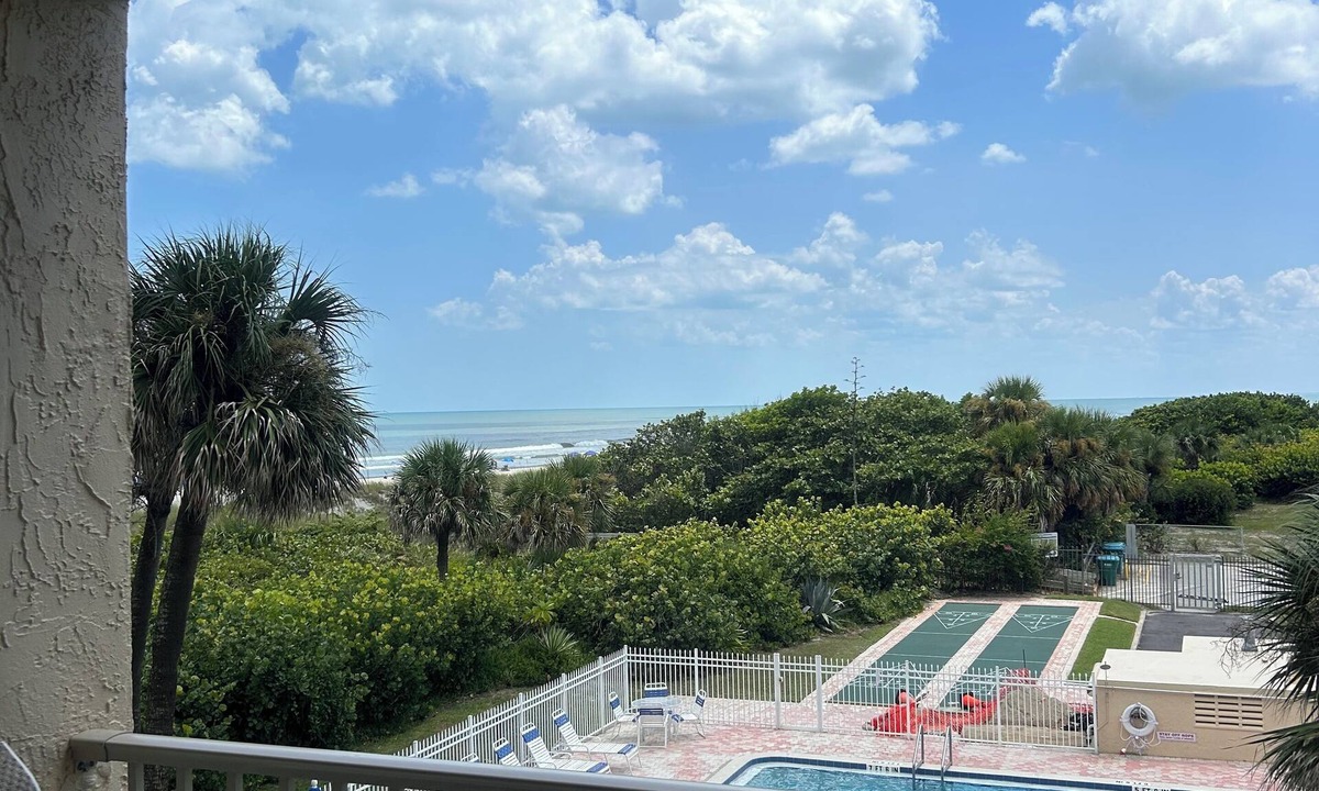 Port Canaveral Condo | Ocean Front condo. With Ocean View from every room. Best location Port Canaveral