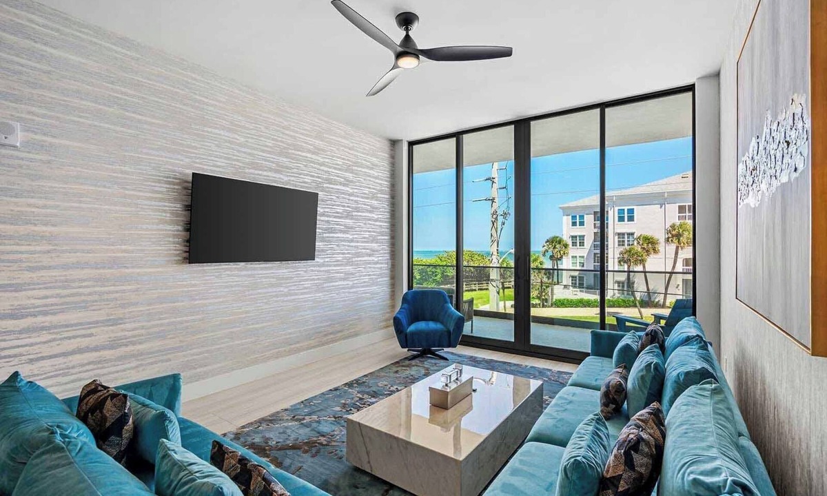 Melbourne Beach Condo | Ocean's Edge | Lavish NEW Condo w Beach Views, Cozy Decor & Community Amenities