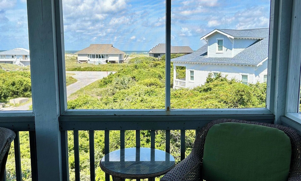 Bald Head Island House | Ocean Views! Walk to Beach! Sun & Screened Porches. Both Clubs.