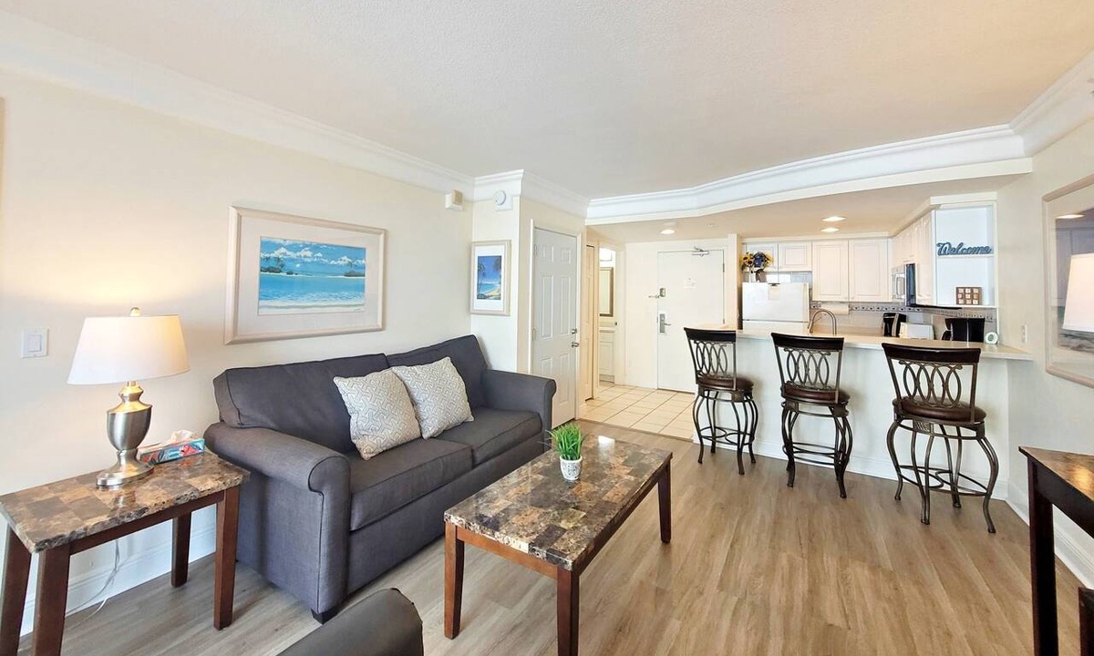 Ortona Park Condo | Oceanfront Resort | 8th Floor Condo | Sleeps 6 | Free Daily Activities