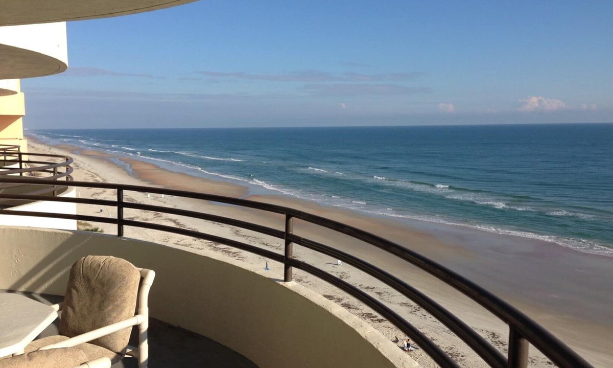Daytona Beach Shores Condo | Oceanfront peaceful Sand Dollar 803