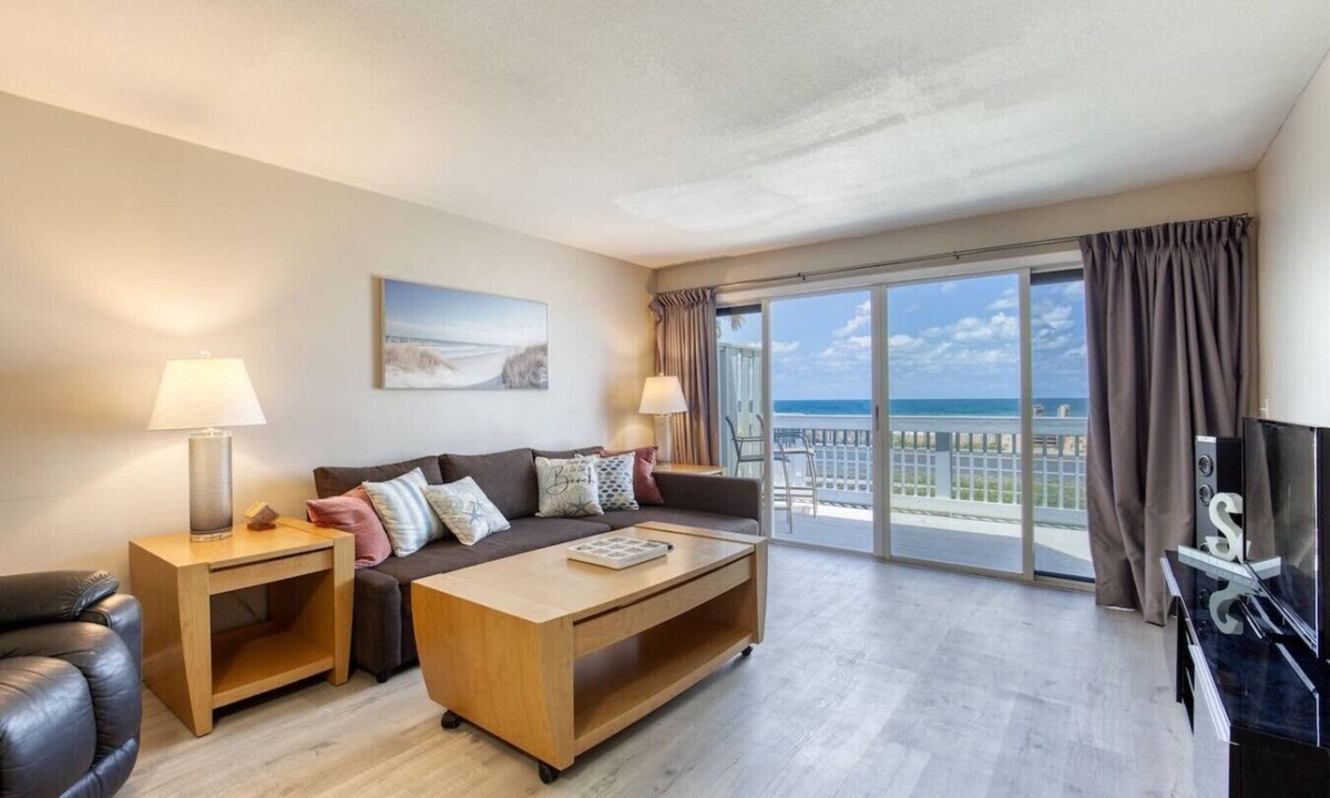 Ormond-by-the-Sea Condo | Ormond Beach, Ocean View, Balcony, Beach Access