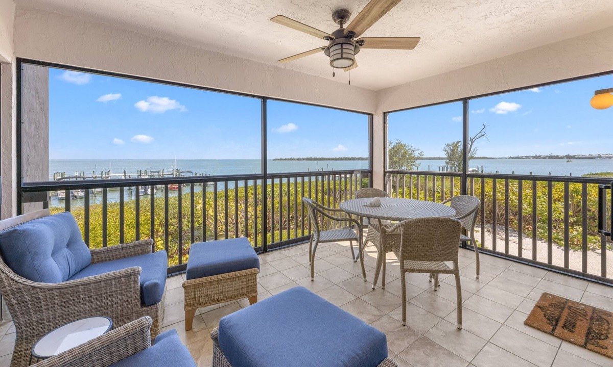 Captiva Condo | Peaceful Bayfront Escape in Captiva Island Village- Stunning water views