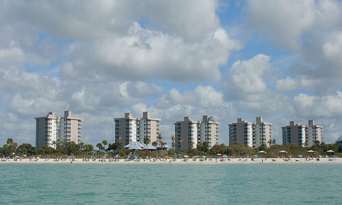 Bonita Springs Condo | Penthouse water views! 4 minute walk across the street to the beach!
