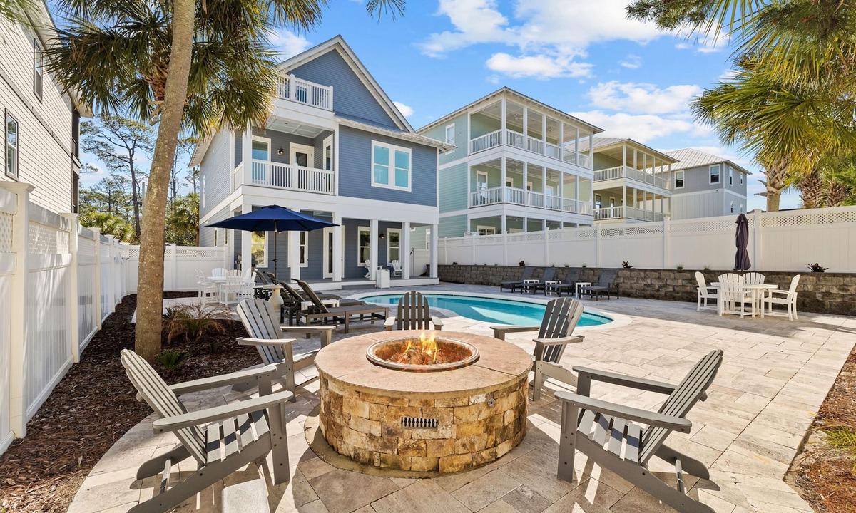 Seagrove Beach House | Perfect for Groups - Pet Friendly, 1 Min to Beach, Private Pool, LSV, and more!