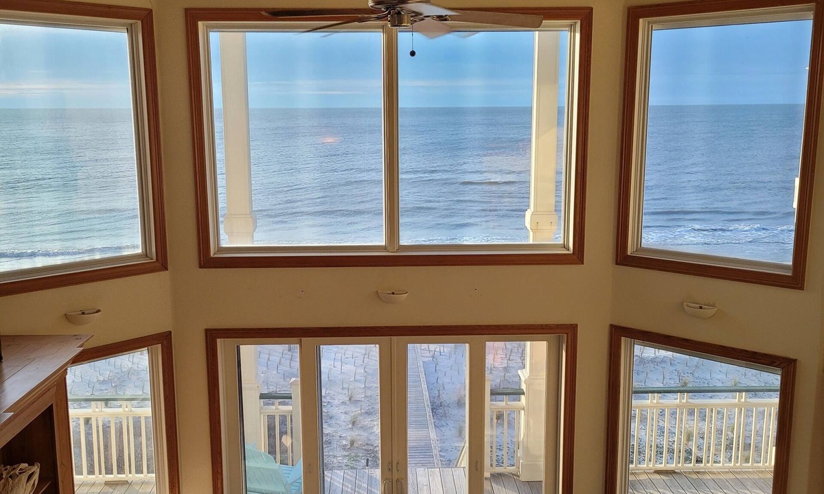 Treasure Beach Village House | Plantation at St George Island Fl. Beautiful beach view from all bedrooms .