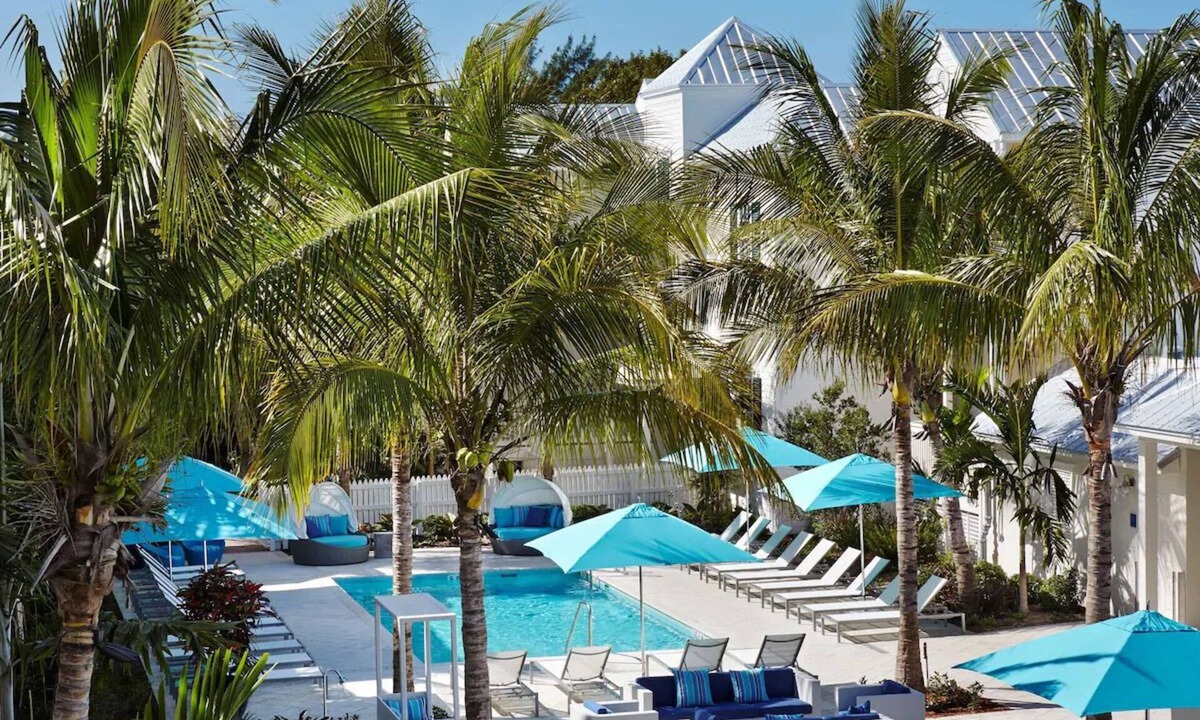 Historic Seaport Hotel | Pool & Garden View 2 Queen Room at Marker Key West Harbor - Pet-friendly!