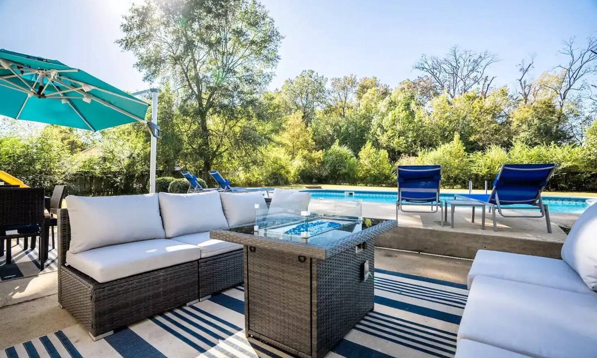 Cabot House | Pool Oasis w/KING Bed & Firepit