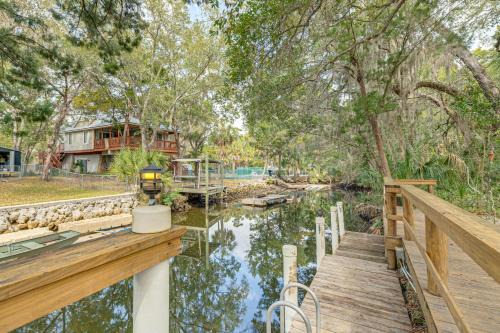 Old Homosassa House | Private Dock: Canal-Front Homosassa Home!
