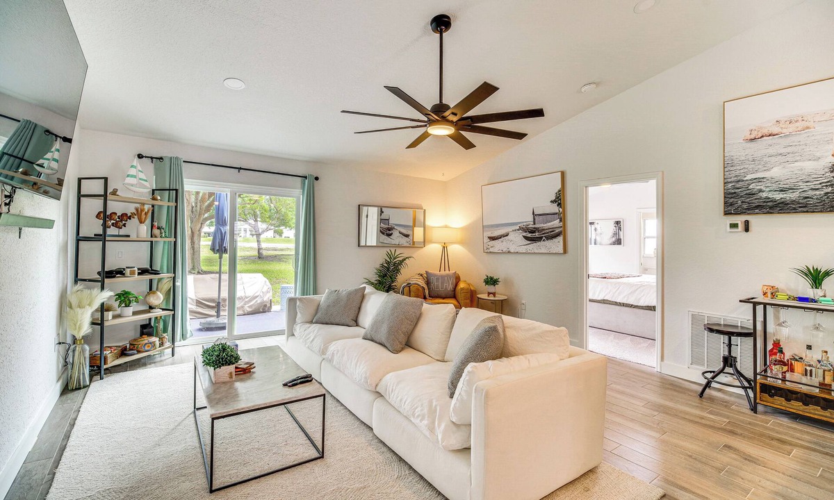 Sebastian Highlands House | Private Yard + Patio: Central Sebastian Home!