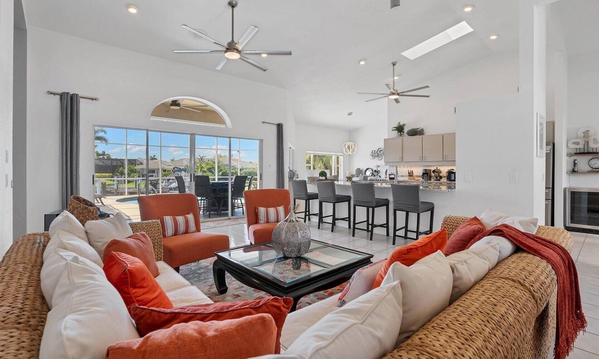 Punta Gorda House | Punta Gorda Isles 3-Bedroom Private Pool Home on Canal with Dock