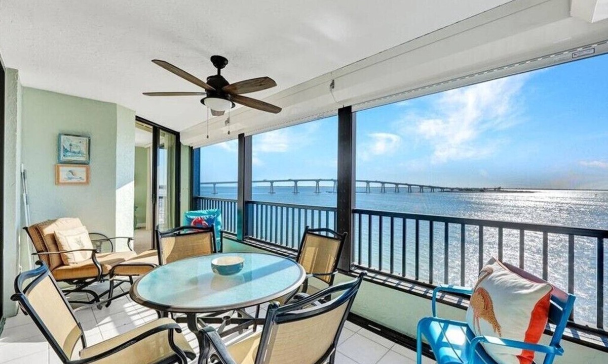 Punta Rassa Condo | Punta Rassa 3-302: Breathtaking views from the lanai of this Two Bedroom Vacation Rental!