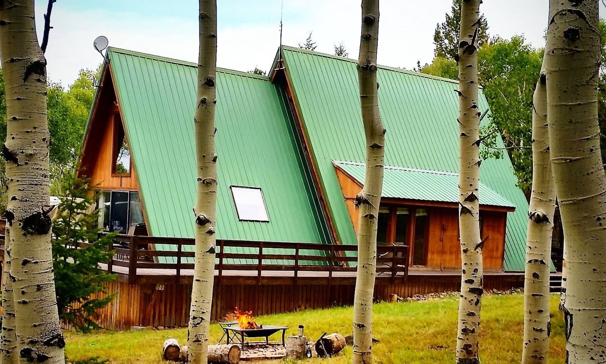 Cimarron House | Quiet mountain escape with great views.