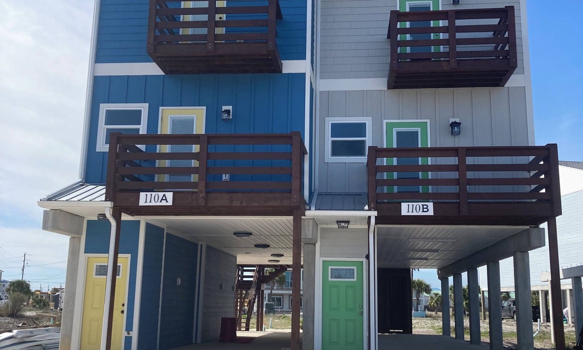 Mexico Beach House | Salty Life is a spacious townhome.