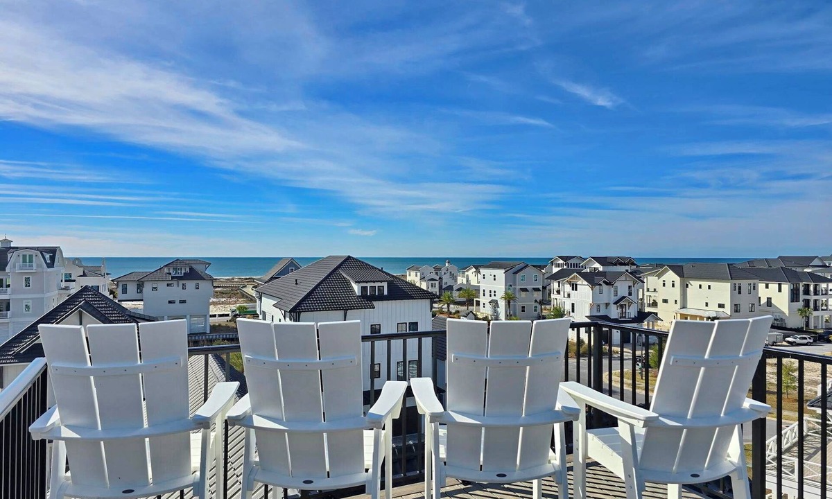 Bay County House | Sand & Stories: Rooftop Deck, Pet-Friendly, Sleeps 16, Sugar Sands Community
