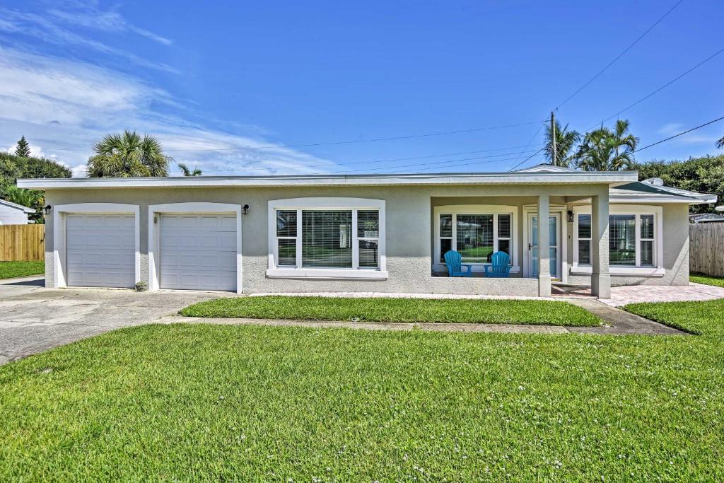 Sea Park Homes House | Satellite Beach Home with Fenced Yard - Walk to Beach