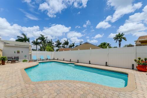Whisper Walk House | Screened Patio + Pool: Work Remote in Boca Raton!