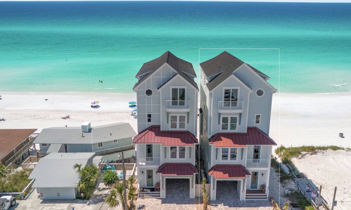 Lower Grand Lagoon House | "Shore Thing" Brand New Beachfront Rental Home in Panama City Beach - Perfect for Group Getaway!