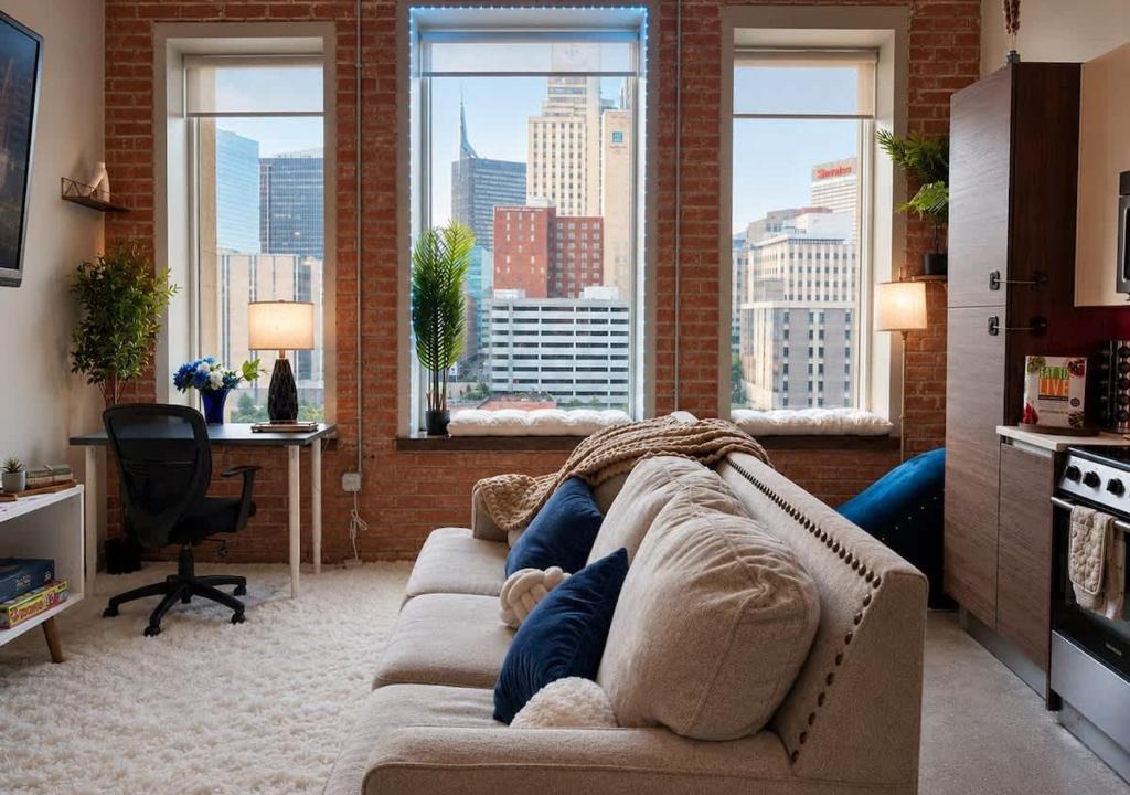 Downtown Dallas Apartment | Skyline Views - Valet Parking - Resort Amenities