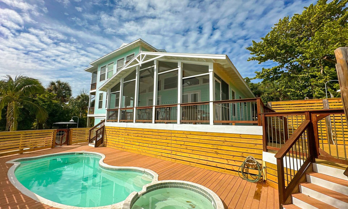 Jose's Hideaway House | Solitude North Captiva, Carts, Dock, Private Pool, Club, Sleeps 12