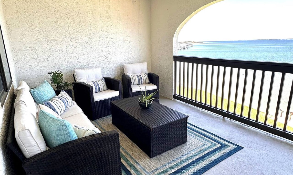 Navarre Beach Condo | "Sound Life" Charming Condo with Stunning Water views! Dock, Pool