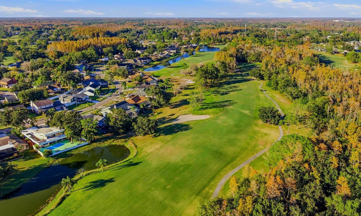 Greater Northdale House | Spacious NEW Renovated home On GOLF Course, Heated Pool, Pickleball, Game Room