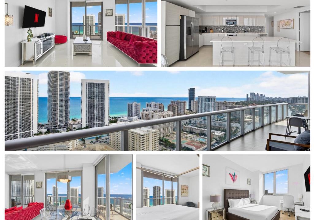 Hallandale Beach Apartment | Spacious VIP Penthouse with Ocean & Intracoastal Views, Private Entry, Resort Amenities - 25 min to FIFA!