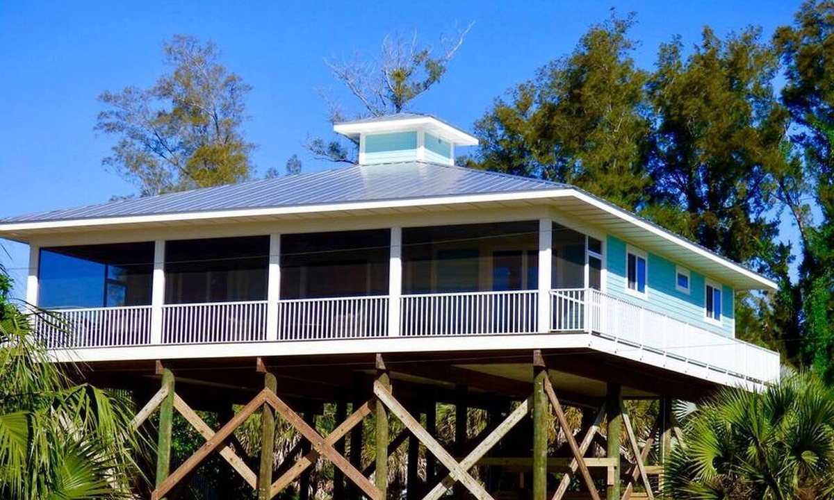 Placida Cottage | Stunning Beachfront Cottage with Gulf Views & Water Access on Little Gasparilla Island, Florida