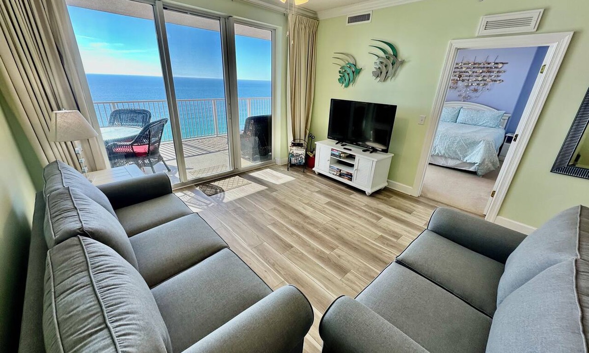West Panama City Beach Condo | Summer Stay 7 Nights Get 1 Free! BeachFront, Coastal Views, Oversized Balcony