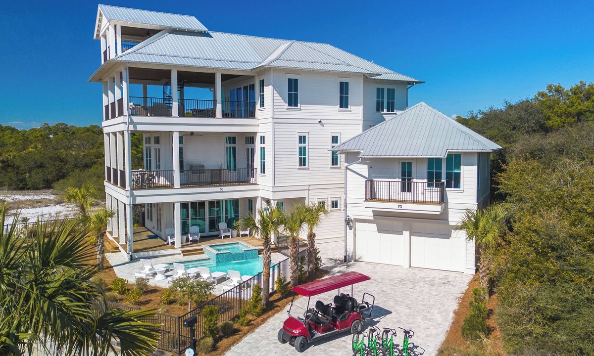 Dune Allen Beach House | Sunset Pointe Luxury Gulf View Retreat with Private Pool & Carriage House