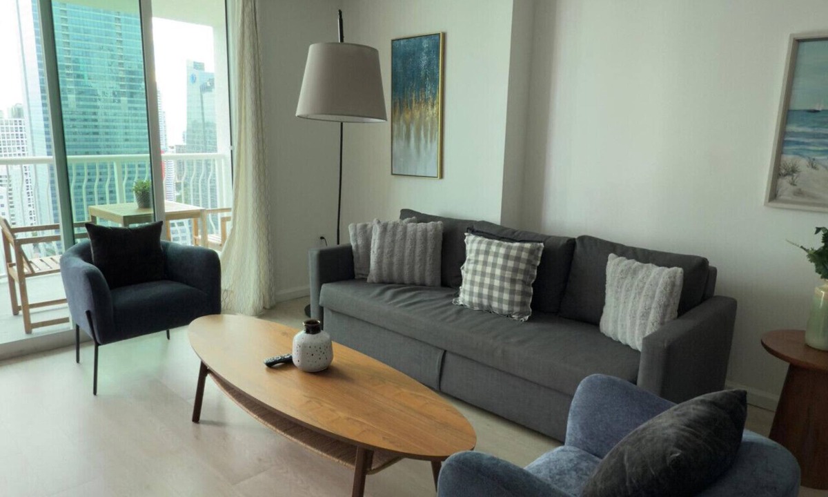 Brickell Apartment | THE CLUB 4105 · OCEAN☀VIEW PENTHOUSE GYM POOL⛱JACUZZI FREE PARKING