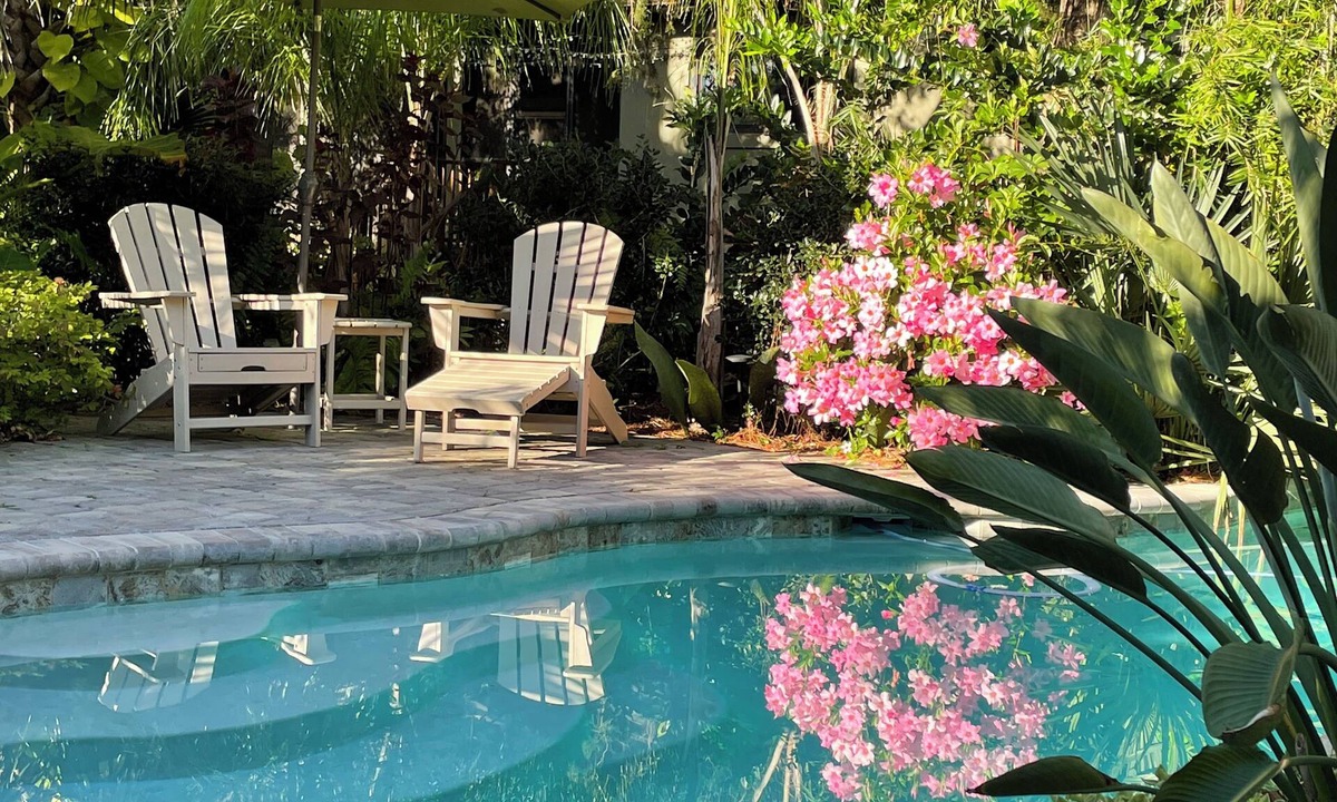 St. Augustine Apartment | Tranquil Guest Suite in Paradise with Private Pool Walking Distance to Town