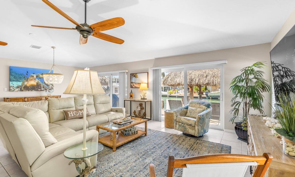 Key Colony Beach House | Tropicaribbean Retreat - Waterfront Ocean-side, Pool Club, XL Tiki hut, Kayaks