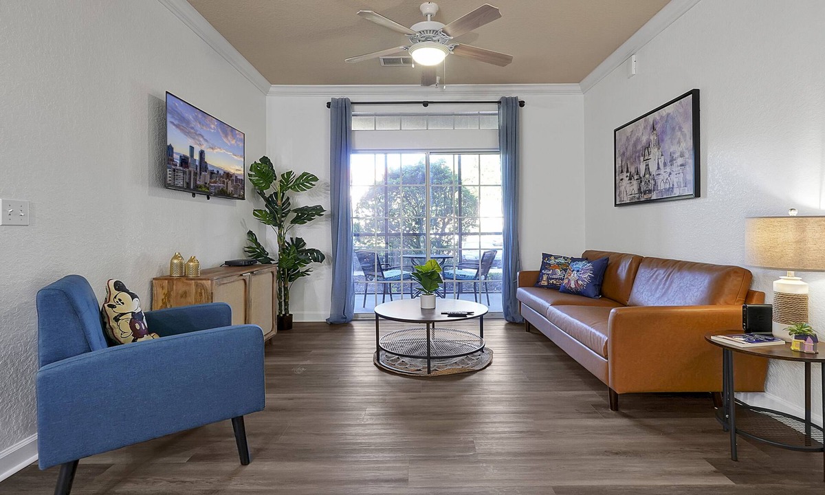 Reunion Apartment | Tuscana Resort with pool 9mi from Disney. No resort fees and two bedroom suites!