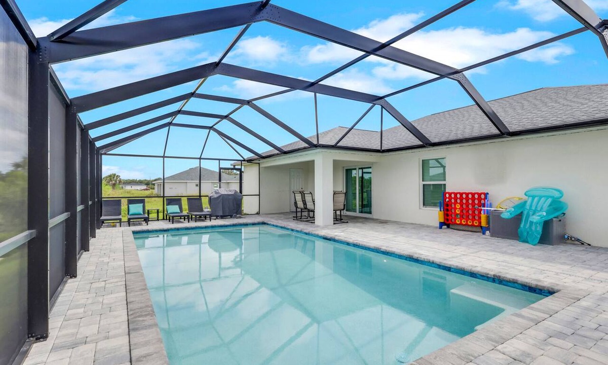Diplomat House | Unique Home with Heated Pool and Pier, Perfect for 2 families!
