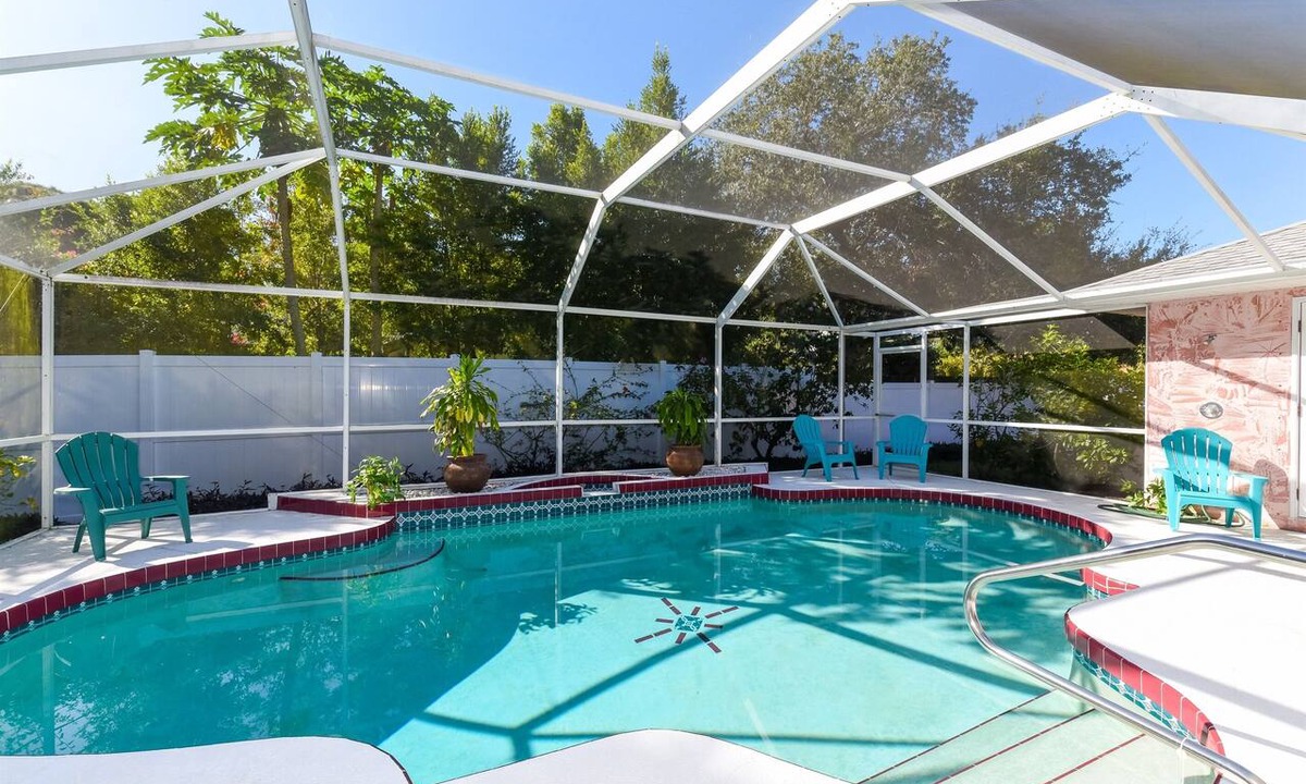 South Venice Villa | Villa, priv. Pool, 2 Miles to Manasota Beach, Pets