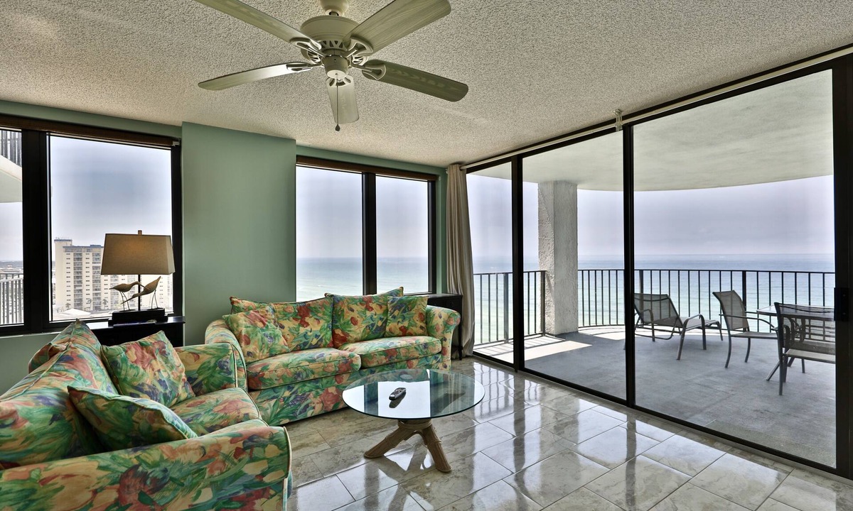 Biltmore Beach Condo | Water Crest 12th Floor Gulf Front Huge 2 BR. Best Deals!