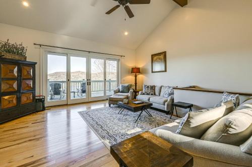Cullowhee House | Water Views! Group-Friendly Lake Glenville Home