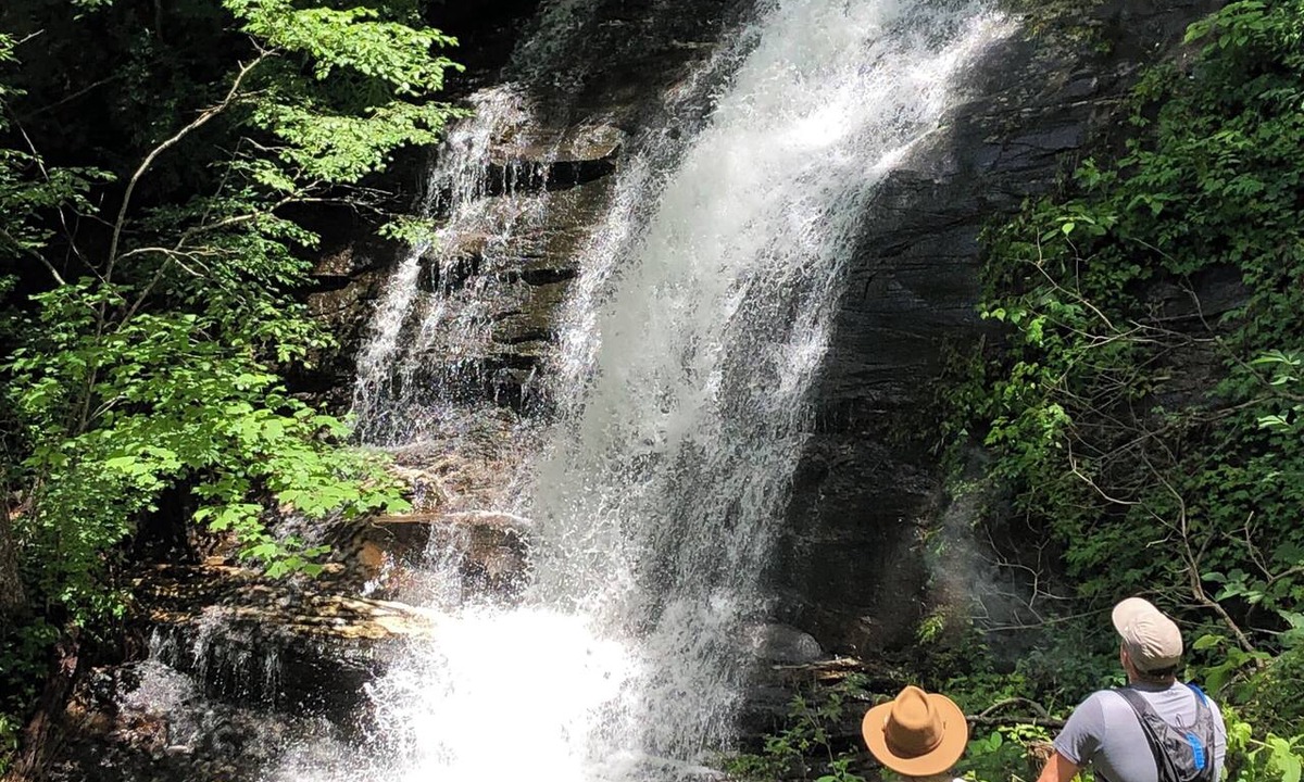 Jasper Cabin | Waterfall Overlook at Bearfoot Falls~Privately owned waterfall,hiking trail 10ac