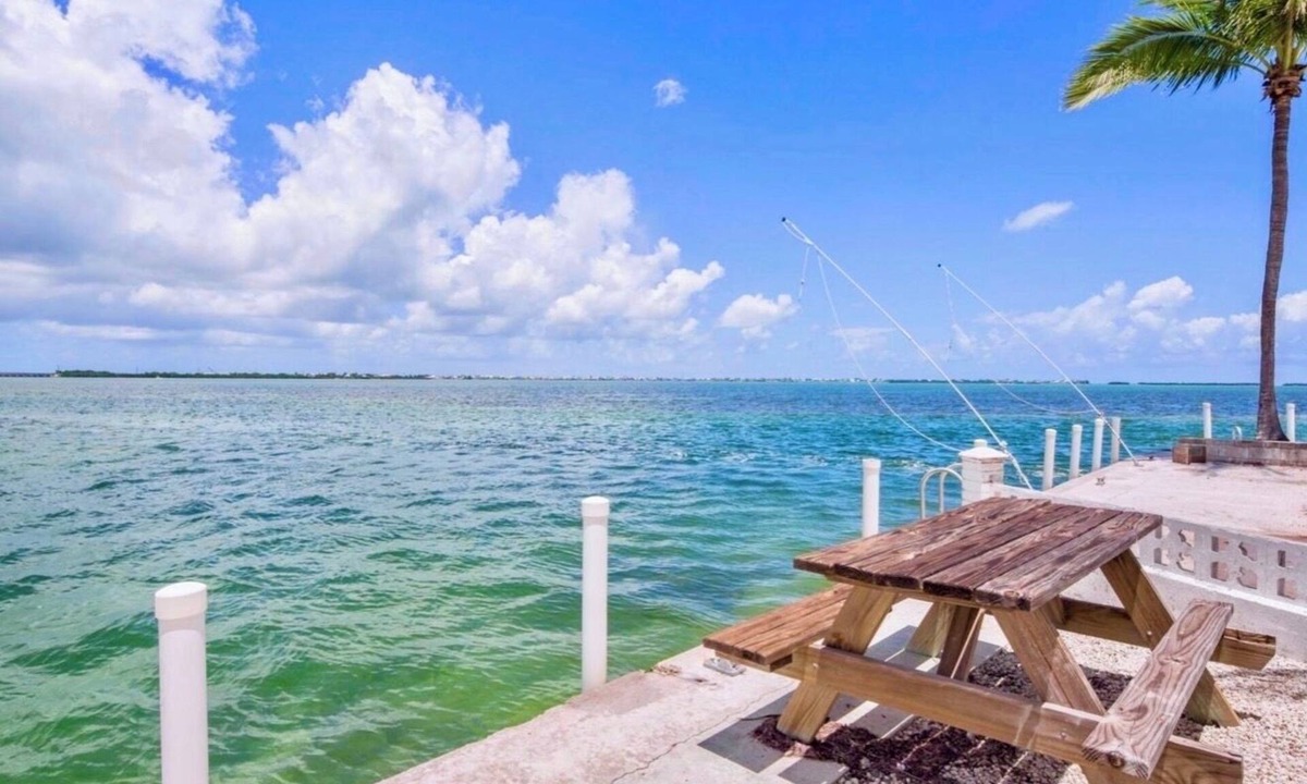 Cudjoe Key House | Waterfront 2BR Home w/Dock + Golf Cart, Open Water Views in Venture Out