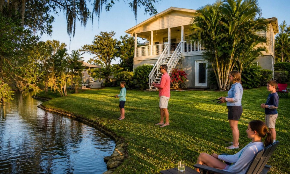 Braden River House | Waterfront 4BR w/Game Room Near UTC & IMG Sleeps 12