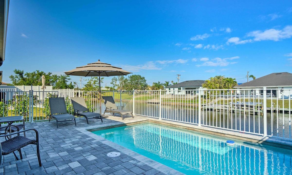Eight Lakes House | Waterfront Cape Coral Retreat w/ Heated Pool!