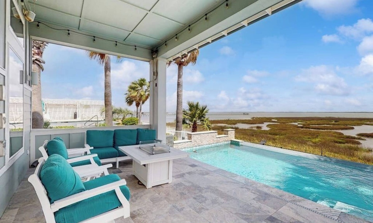 Rockport House | Waterfront home w/private pool, grill, community amenities & great location