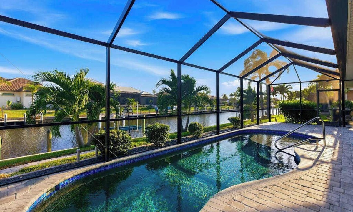 Burnt Store Isles House | Waterfront home, with private pool and lanai, Gulf access with fishing dock