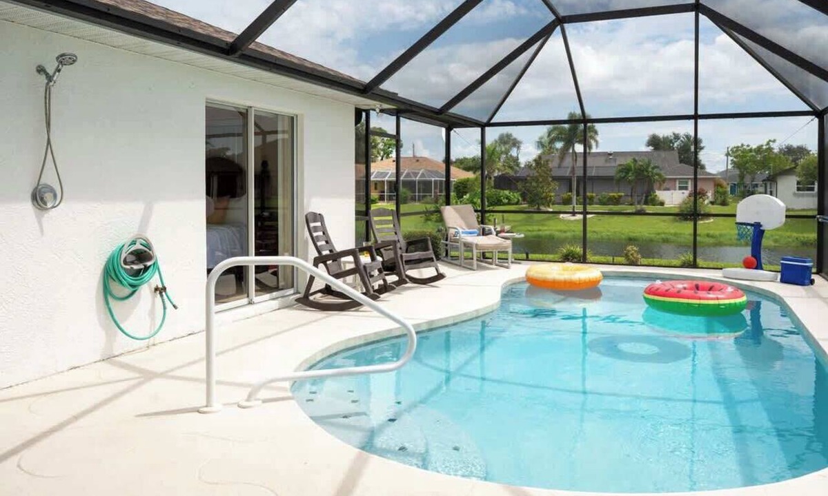 Pebble Beach House | Waterfront House w/Heated Pool & BBQ Access