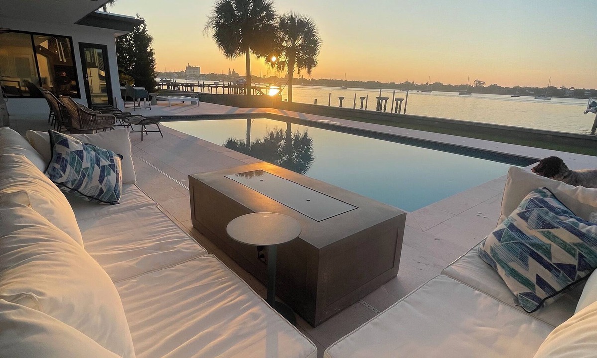 St. Augustine House | Waterfront Luxury Pool Home-Near Downtown with Panoramic Views & 3 King Beds