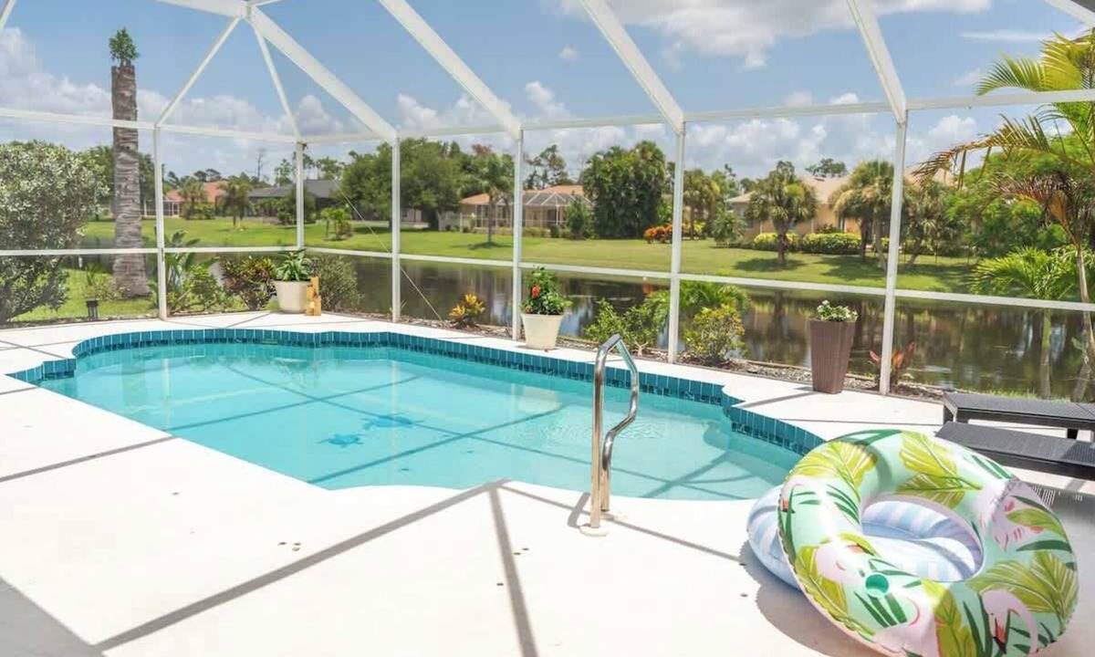 Pine Valley House | Waterfront Retreat w/Heated Pool, Near Boca