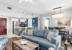 Rates Reduced! Oversized Balcony, Lagoon Pool Views! Hot Tub, Beach Tram, Gym