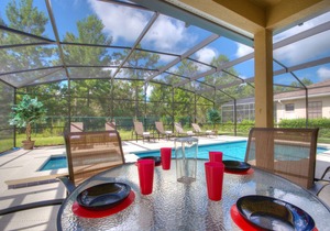 South Facing Pool/Spa, 8 Mins To Disney, 5 Beds Luxury/Spacious, Not overlooked