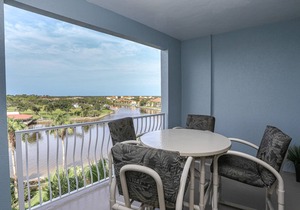 Sunlit Waterway Two Bedroom Yacht Harbor Village Condo with Intracoastal Views